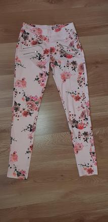 Kvetinové nohavice xs/s, xs