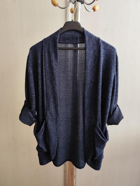 Kardigán s roll-up rukávmi, l