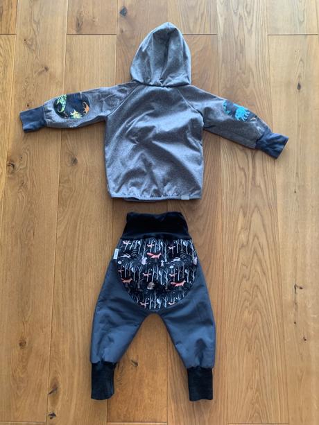 Vimba softshellové nohavice a bunda 86/92/98, 92