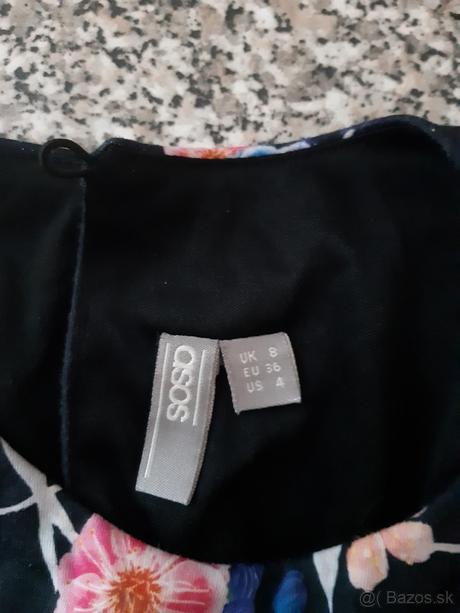 Kvetované šaty asos, 36