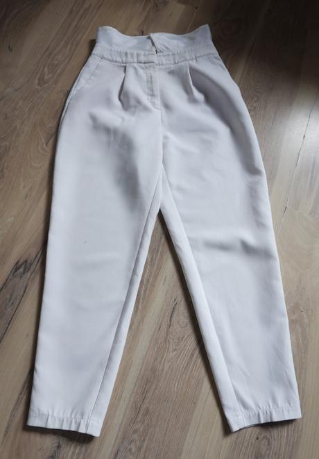 Nohavice zara s vysokým pásom, zara,xs