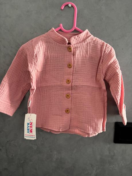 Mušelinová košilka, new baby,86