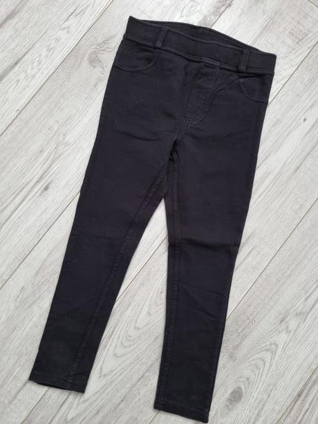 Čierne elastické džeginsy dopodopo, dopodopo,110