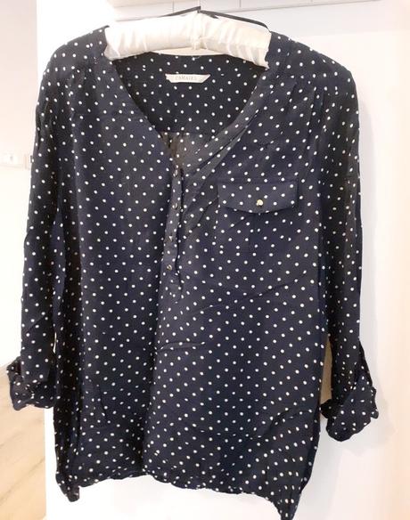 Bodkovaná blúzka, camaieu,m