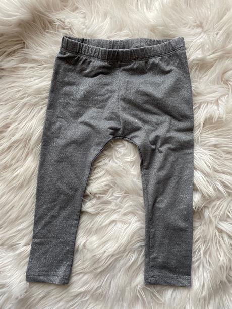 Strieborné leginky lindex trblietavé, lindex,86