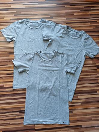 3x tričko s krátkym rukávom, m