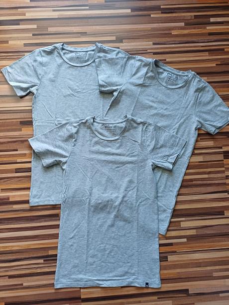 3x tričko s krátkym rukávom, m