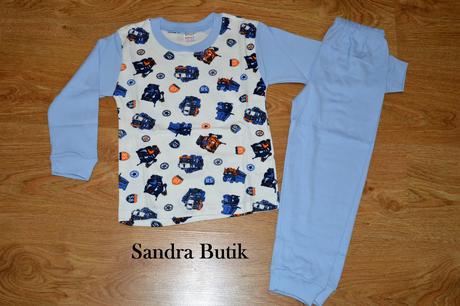 Detské balnené pyžamko futbal, 68 - 170