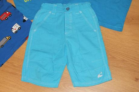 Nenosene tricka + kratasy, lindex, h&m, cherokee, 110