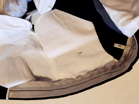 Oblekové pánske nohavice šité, 50