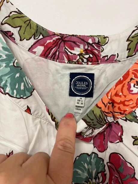 Očarujúce kvetinové šaty joules, l