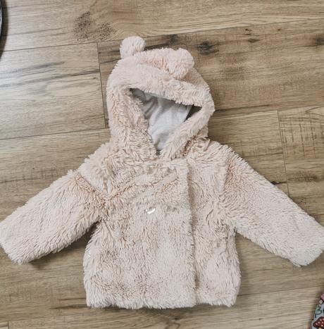 Teddy kabátik 12-18m, f&f,80