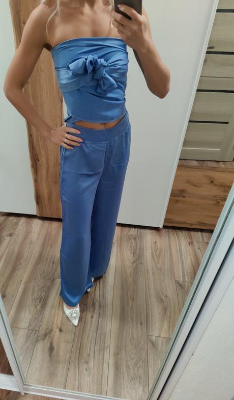 Saténový set komplet, s