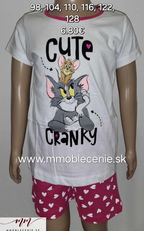 Pyžamo cute, disney,98 - 128