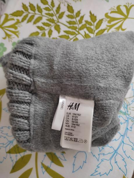 Teplá čiapka, h&m,134