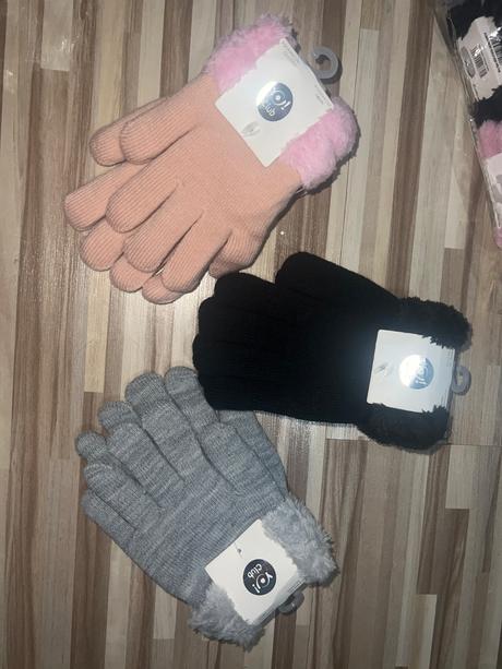 Hrube vyteplene rukavicky, 92 / 98 / 104 / 110