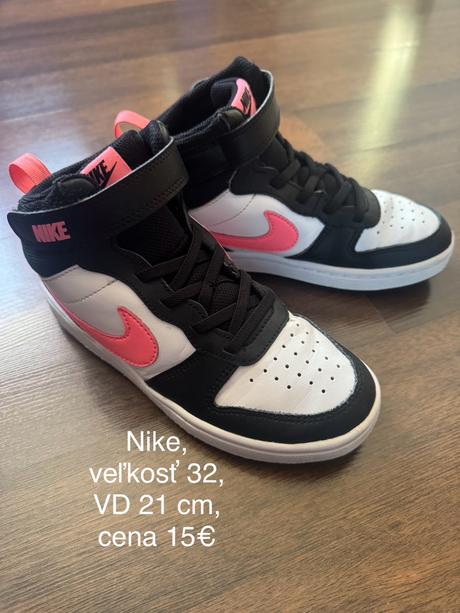 Prechodné botasky, nike,32