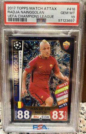 Futbalová karta - radja nainggolan, 