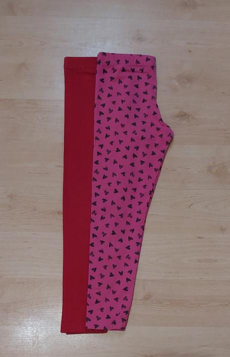 Dievčenské legíny 2ks na 5-6 rokov, primark,116