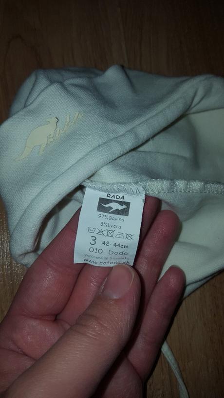 Biela čiapočka rada vel.42-44 cm, rada,68