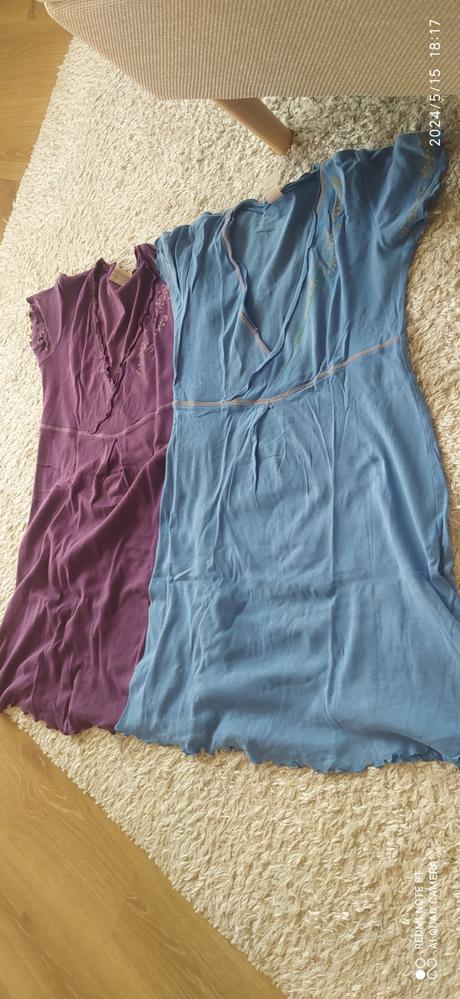 Dve nočné košele na kojenie, muzzy,38