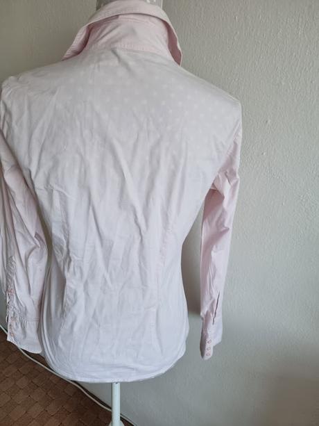Bledoružová blúzka zara 38, zara,38
