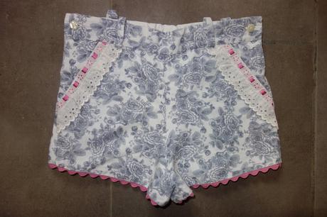 Krajkové šortky, 110
