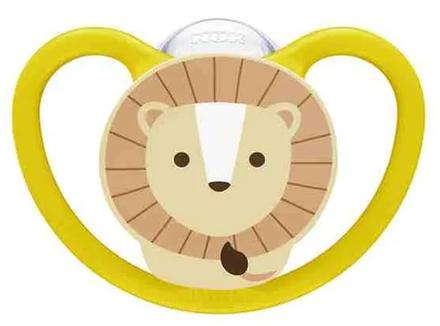 Nuk silikónový cumlík space lev 1ks, 6-18m, nuk