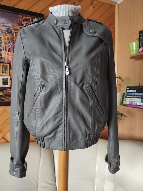 Kožená bunda roxy, veľ. s-m, roxy,m