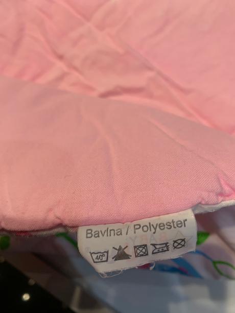 Nellys zavinovačky deky 2 ks, modra a ružová, 