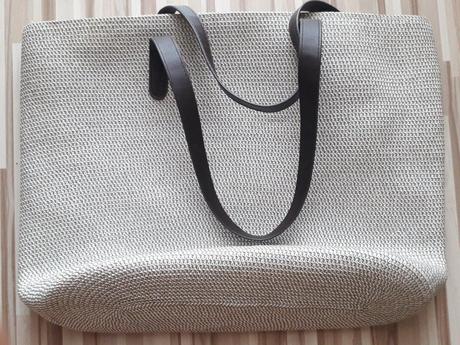 Veľká lesklá shopper kabelka ff tesco, f&f