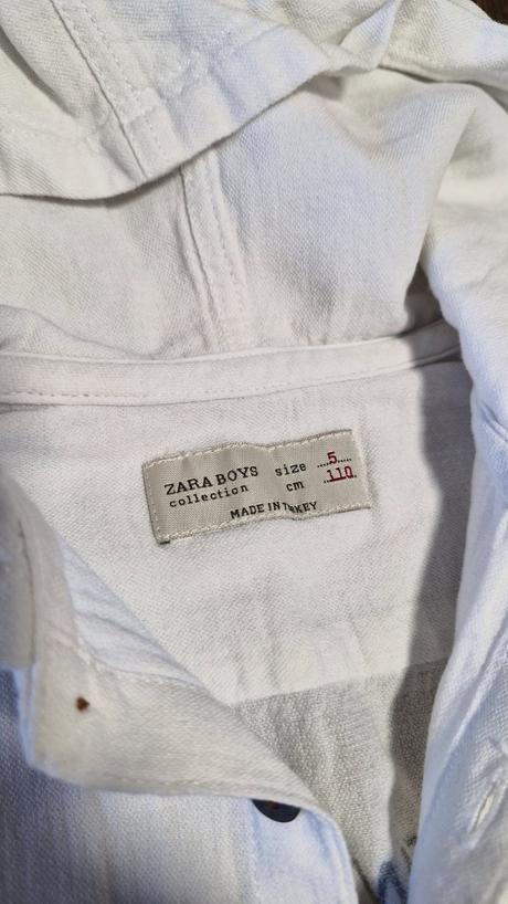 Biela košeľa, zara,110