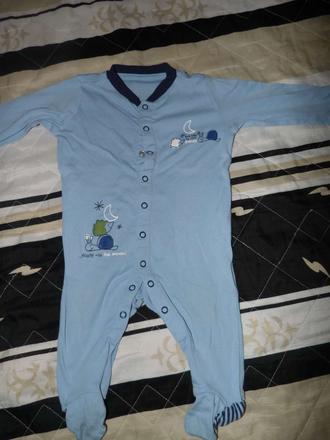 Pyžamko overal tchibo, 68