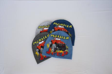 Detská bavlnená čiapočka, 56 - 158