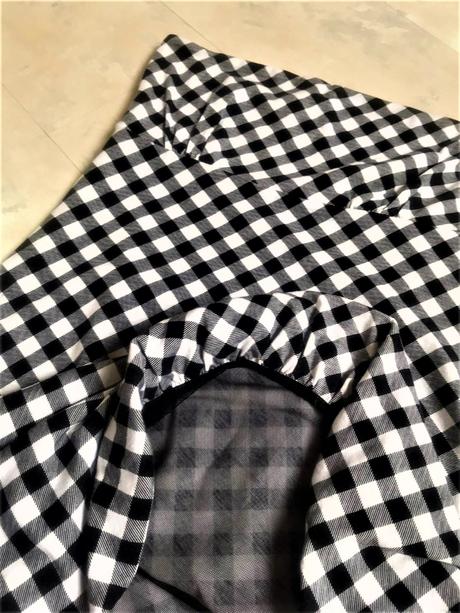 Letné pepitové šaty, m