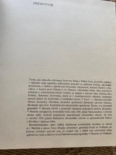 Nádherná historická stará retro kniha snp a turiec, 