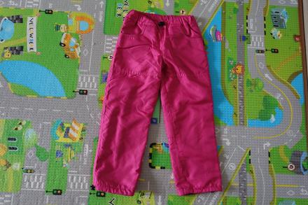 Podteplené nohavice gytex, 122