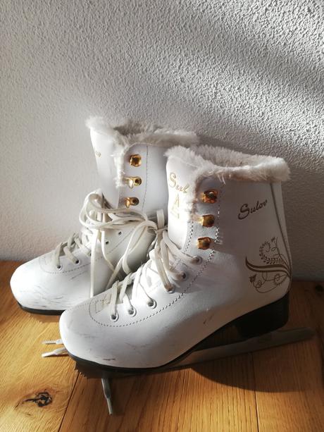 Korčule pre dievča krasokorčuľovanie, sulov,35