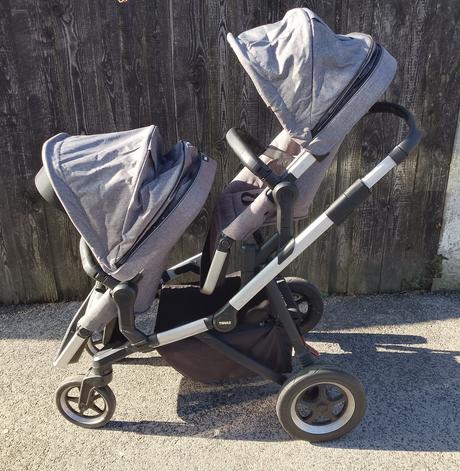 Sportovy kocik thule sleek + surodenecky /dvojicky, thule,thule sleek