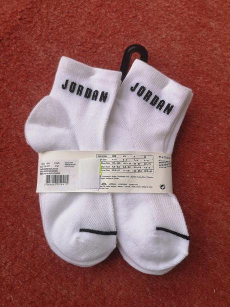 Air jordan ponožky 6 párov veľkosť 35-37,5, air jordan,35 / 36 / 37 / 38