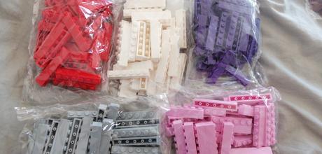 20ks stavebné kocky 1x6,