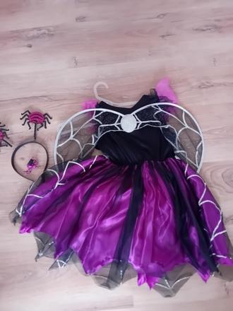 Kostym pavučice na 5 az6 rokov, 