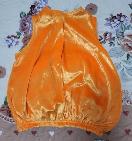 Karnevalový vrchný diel tekvica na 6-9 mesiacov, 