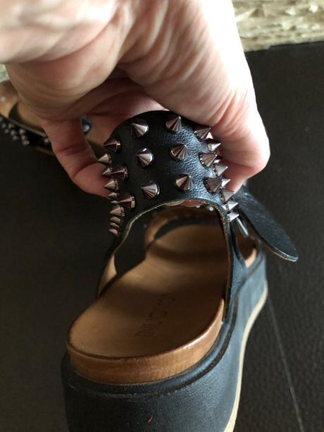 Inuovo kožené štýlové sandále, 40