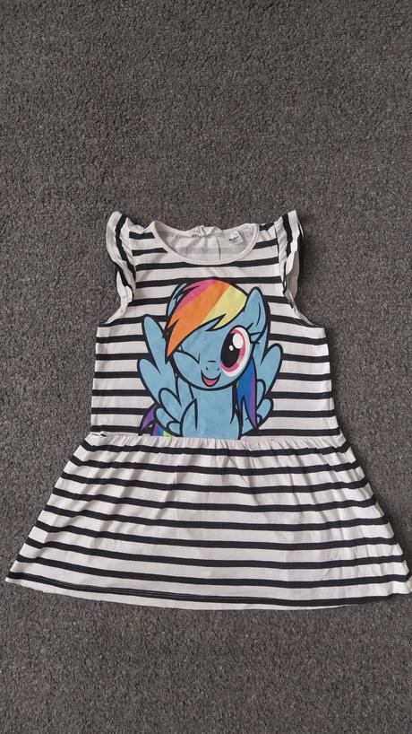 Veľ.98/104 letné šaty, h&m,98