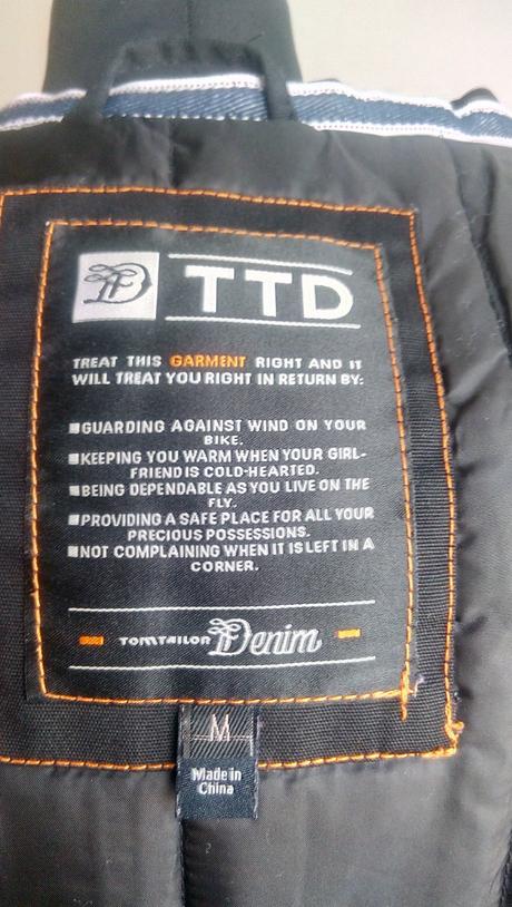 Parka - denim, tom tailor,m