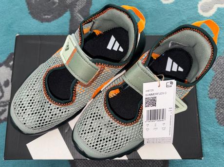 Sandále adidas zelené v.34 s visačkou, adidas,34