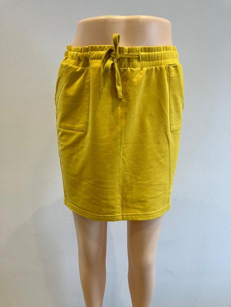 Dámska sukňa žltá fisherfield (l), l