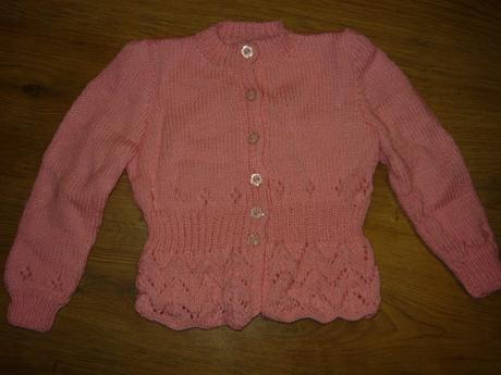 Štrikovaný svetrík -98/104, 98