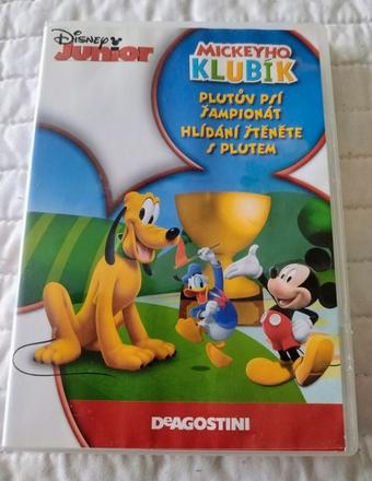 Detské dvd mickeyho klubík,